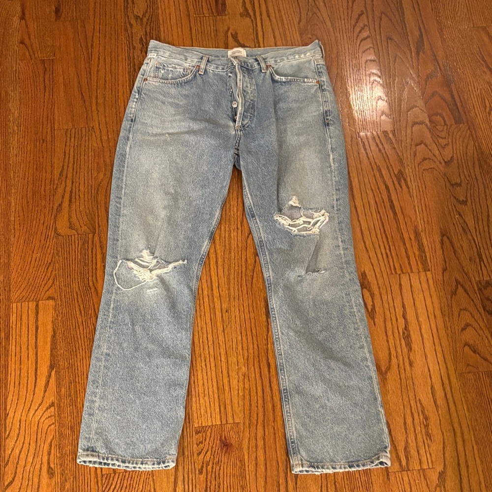 Citizens of Humanity Distressed Blue Jeans